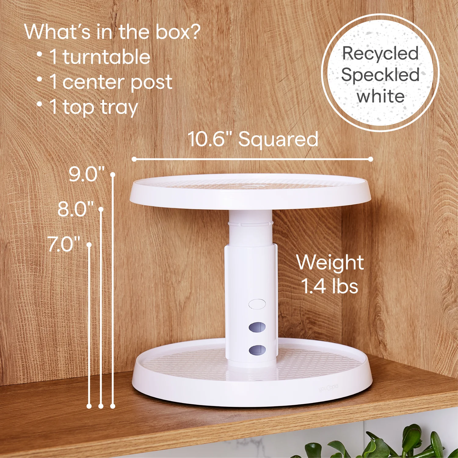 Two-Tier Turntable